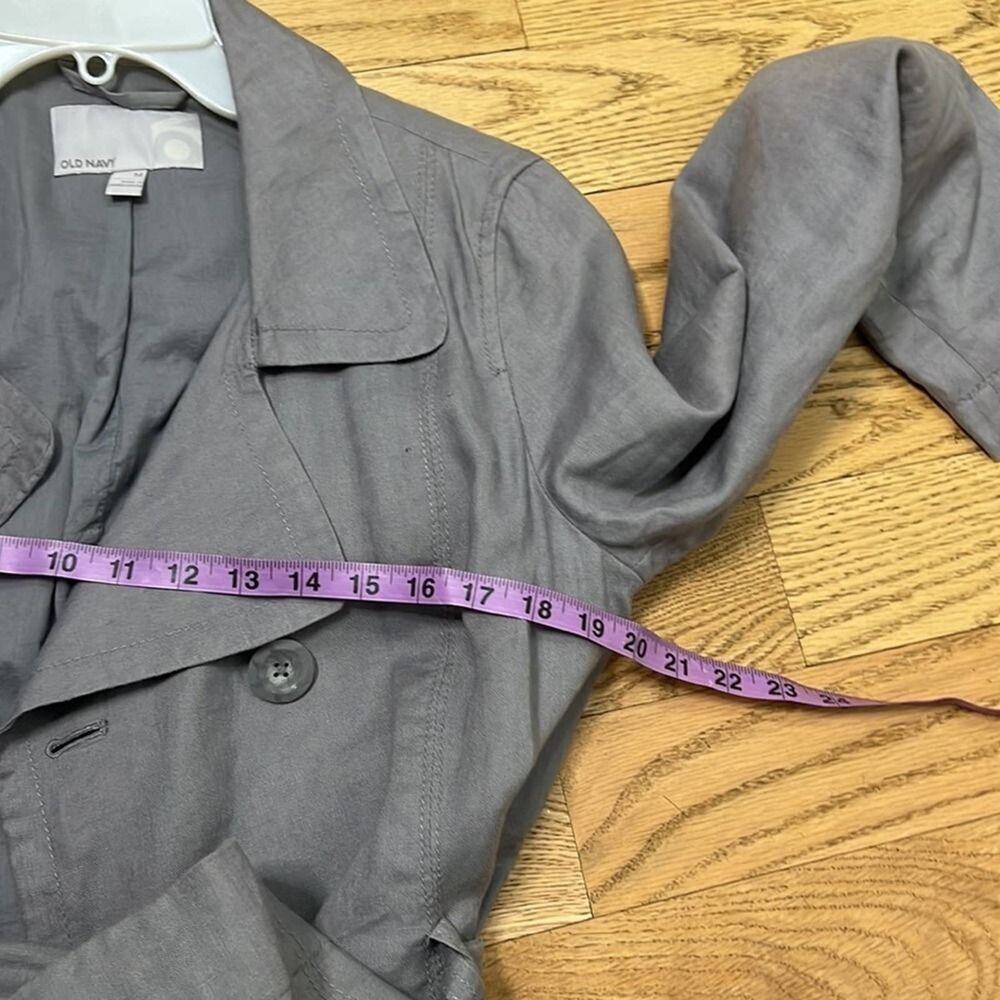 OLD NAVY‎ 100% LINEN BLAZER SIZE M - Picture 6 of 6